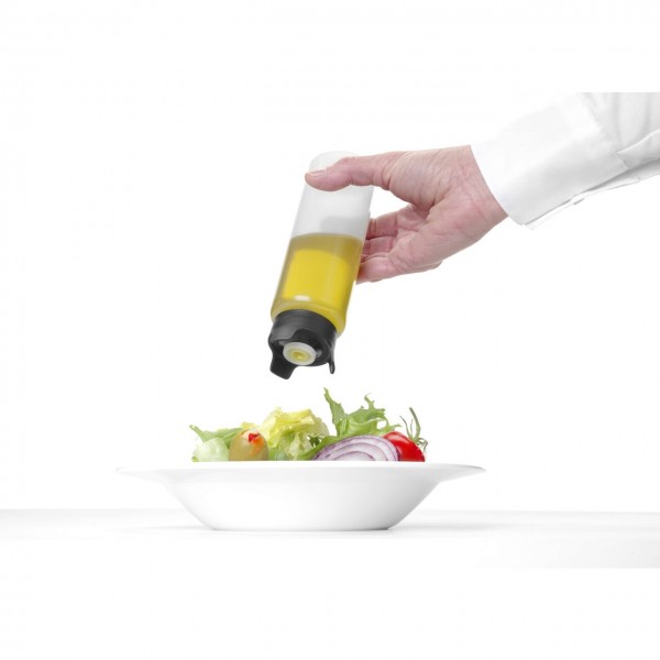 Sticla dozatoare pentru sosuri, sistem inovator impotriva varsarilor, 230 ml, 50x160(h)mm Produse 26,26 lei