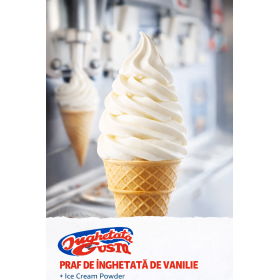 Praf pentru Inghetata soft, aroma de vanilie, Gusto Phoenix, masini profesionale, 1kg Gelaterie 26,44 lei