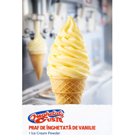 Praf pentru Inghetata soft, aroma de vanilie galbena, Gusto Phoenix, masini profesionale, 1kg Produse 26,44 lei