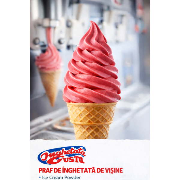 Praf pentru Inghetata soft, aroma de visine, Gusto Phoenix, masini profesionale, 1kg Produse 26,44 lei