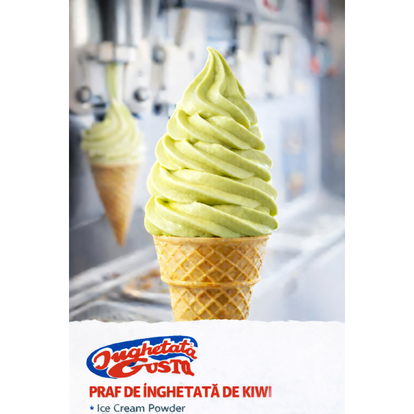 Praf pentru Inghetata soft, aroma de kiwi, Gusto Phoenix, masini profesionale, 1kg Produse 26,44 lei