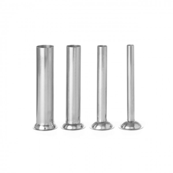 Aparat umplut carnati profesional, capacitate 5 kg, Profi Line, inox, 4 palnii incluse