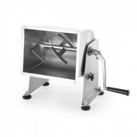 Malaxor manual pentru carne basculant, otel inoxidabil, 11L, 240x460x(H)410