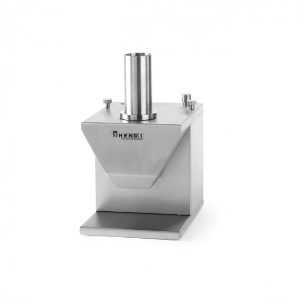 Taietor electric pentru carnati, inox, cu lama dubla si grosime taiere reglabila, 135W, 230x185x(H)325 mm