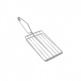 Gratar pentru toaster, otel inoxidabil, 10x34x(H)6.4 cm