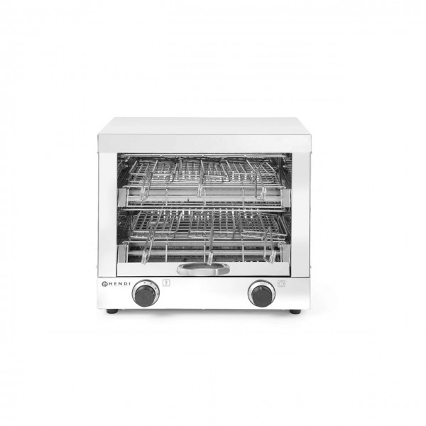 Toaster cu 6 compartimente, inox, 3000W, 43.8x29x(H)40.2 cm
