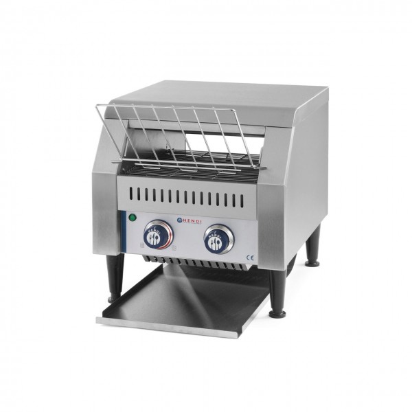 Toaster / prajitor paine profesional tip tunel, 2240 W, corp inox, 418x368x(H)387 mm