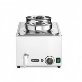 Bain-marie Ranger + 2x recipiente de 4L cu capac, 8L, 220-240V/1000W, 604x332x(H)315mm