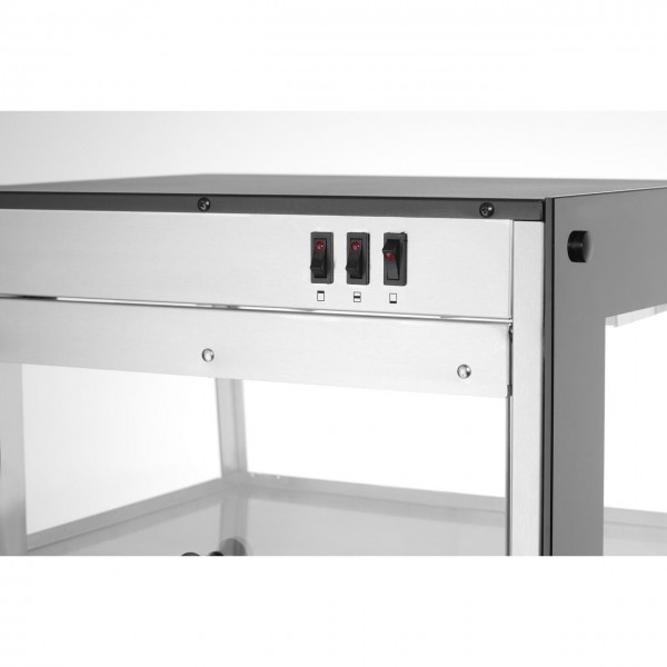 Vitrina incalzita 220-240V/500W, 472x447x(×)775mm