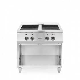 Masina de gatit cu inductie, 4 arzatoare, spatiu depozitare, 17000 W, 800x700x(H)870mm