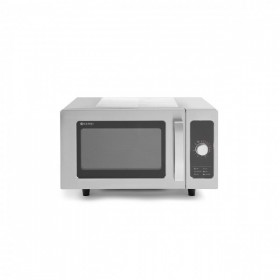 Cuptor microunde profesional, 25 lt, inox, control cu un singur buton, putere iesire 1000W, 511x432x(H)311 mm