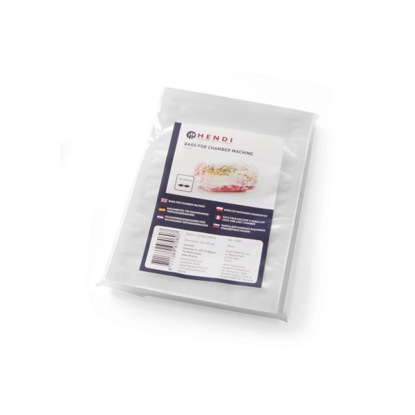 Set 100 pungi vacuum, netede, 160x230 mm, 2 straturi, 65 microni, filtru UV