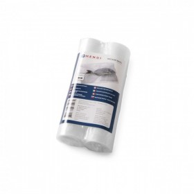 Set 2 role pungi vacuum gofrate 200x6000 mm, 2 straturi, grosime 75 microni, filtru UV.