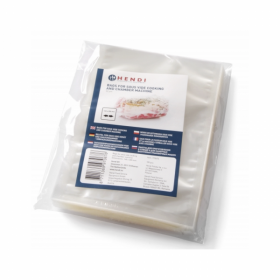 Set 100 pungi vacuum netede 300x400 mm, ideale gatit in sistem Sous-vide, 2 straturi, 75 microni, filtru UV