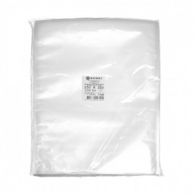 Pungi gofrate 250x350mm, pentru depozitarea produselor, pentru masini de ambalat tip banda, 100 buc