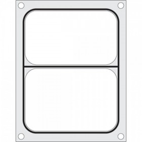 Matrita sigilare pentru doua recipiente 178x113 mm