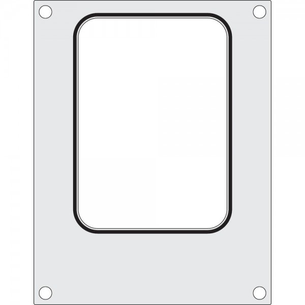 Matrita sigilare pentru un recipient cu un compartiment 187x137 mm