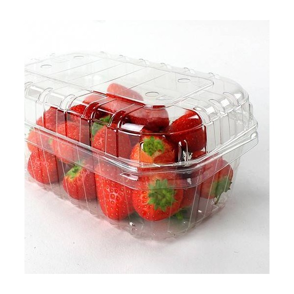 Caserole cu capac pentru fructe, LarPlast, 750gr, 600buc Produse 241,87 lei