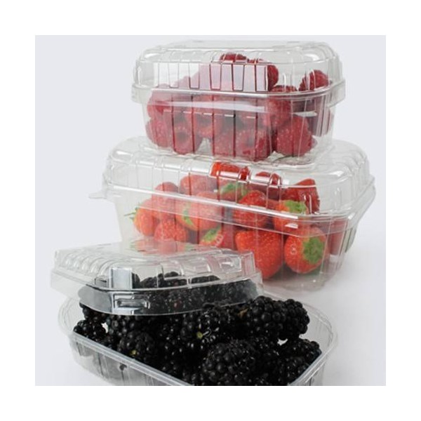 Caserole cu capac pentru fructe, LarPlast, 750gr, 600buc Produse 241,87 lei