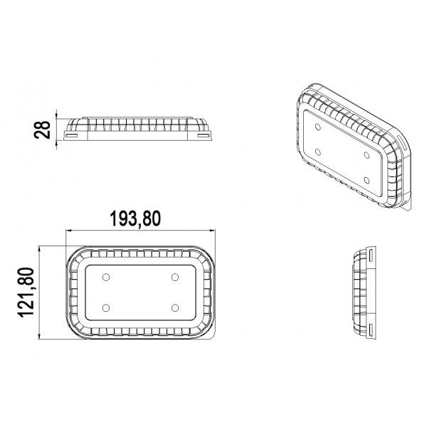 Capac pentru caserole fructe 500gr, 193.80*121.8*h28, 900buc Produse 486,69 lei