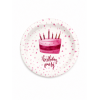 Farfurii carton party, roz, 23cm, 15buc Produse 7,49 lei