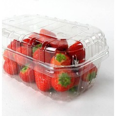 Caserole cu capac pentru fructe, LarPlast, 750gr, 100buc