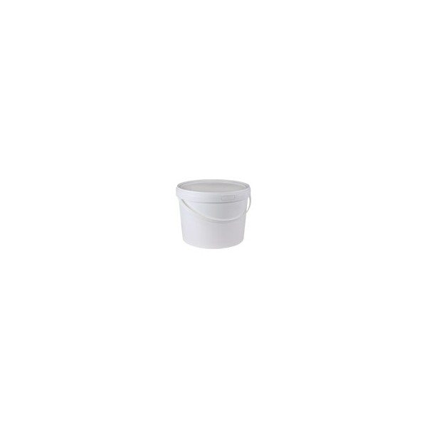 Cutie rotunda 18L + capac alb (100buc) Polipropilena 1,00 lei