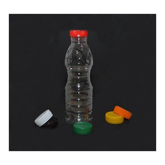 Flacoane 500ml, pet transparent, frunza, f38mm Produse 0,98 lei