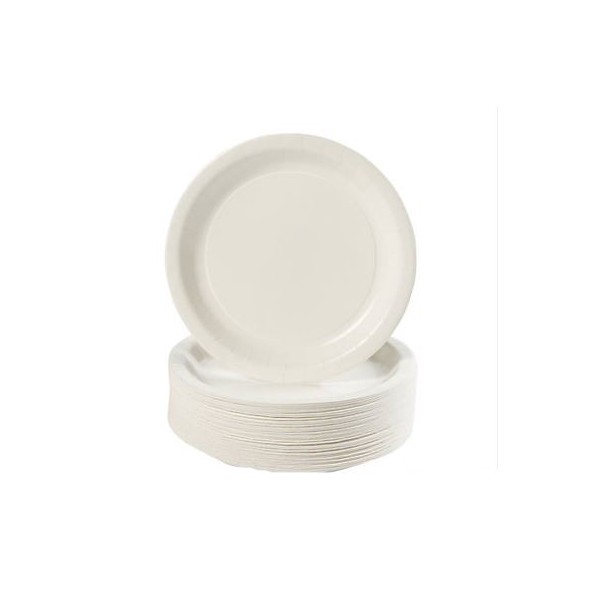 Farfurii carton alb, 23cm, 50buc Produse 17,70 lei