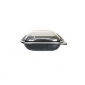 Caserola patrata neagra 750cc (50buc) Produse 31,38 lei