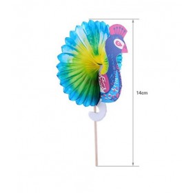 Bete din lemn, ornament paun (100buc) Produse 19,79 lei