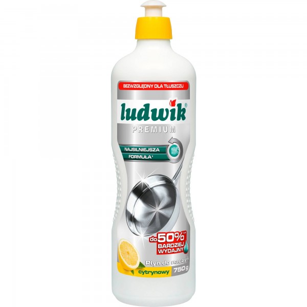 Ludwik Premium detergent vase cu lamaie 750ml Produse 14,31 lei