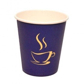 Pahare carton 235ml - 8oz blue D80 (2500buc) Produse 368,19 lei