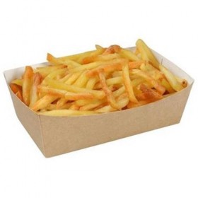 Tavite carton natur|alb, 16*10* h5.3cm (450buc) Produse 183,41 lei