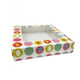 Cutii colorate cu fereastra 28cm (50buc) Produse 277,85 lei