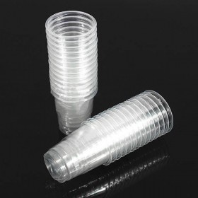 Pahare groase PET 78mm, 300/350ml (50buc) Produse 17,25 lei