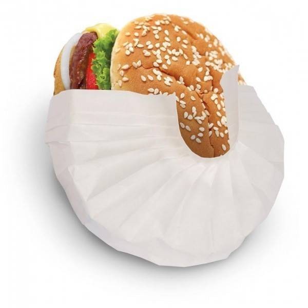 Hartie alba hamburger (500buc) Produse 305,81 lei