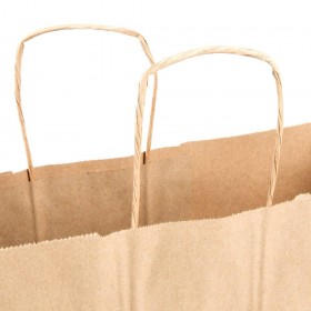 Punga kraft cu maner 26x17x28.5cm (50buc) Produse 41,67 lei