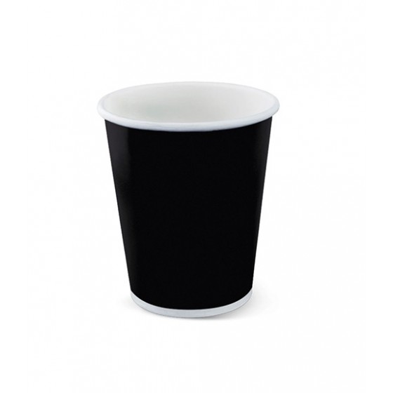 Pahare carton 235ml - 8oz negru D80 (100buc) Produse 20,04 lei