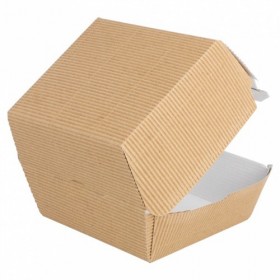Cutii de burger, carton natur|ripperd, 14x12.5x8cm (50buc) Produse 71,63 lei
