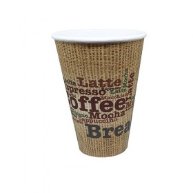 Pahar 350ml - 12oz perete dublu D90 (40buc) Produse 18,66 lei