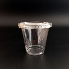 Set pahare + capac plat, 95mm, 280ml (50buc) Produse 37,83 lei