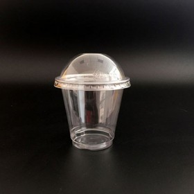Set pahare plastic premium + capac bombat, 95mm, 280ml (100buc) Produse 60,42 lei