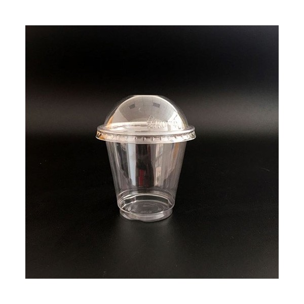 Set pahare plastic premium + capac bombat, 95mm, 280ml (100buc) Produse 60,42 lei