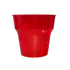 Pahare plastic cristal rosu 180ml (500buc) Produse 139,44 lei