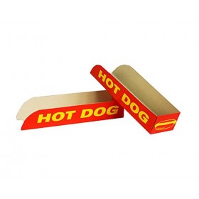Tavita carton hot dog 175*50*h34mm (100buc) Produse 38,37 lei