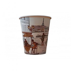 Pahare carton 235ml - 8oz city life D80 (100buc) Produse 22,04 lei