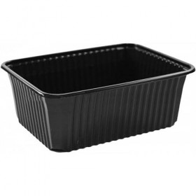 Caserole eurobox negre 1000ml (600buc) Produse - 1
Caserole negre din PP (polipropilena), cu volum 1.000 ml.