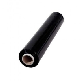 Rola folie strech, paletizat manual, negra, 23 microni, 2.3kg Produse 53,12 lei