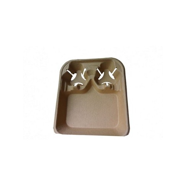 Suport 2 pahare cu tava S, 26x23cm, 150buc - outlet Produse 157,69 lei